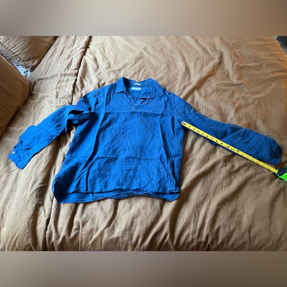 Lucky Brand Classic Fit Blue Shirt